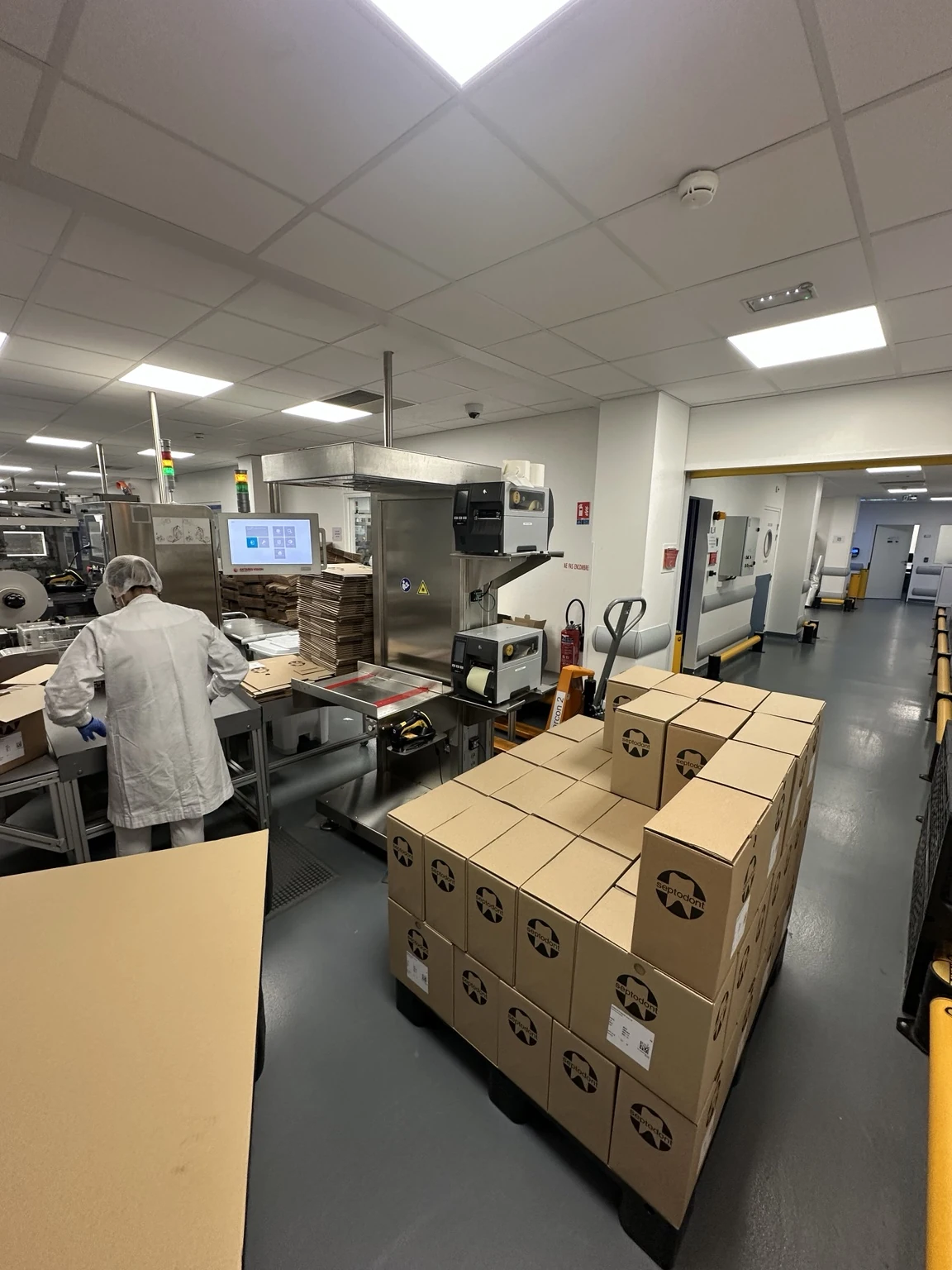 Environnement industriel de production durant la transition AX vers SAP